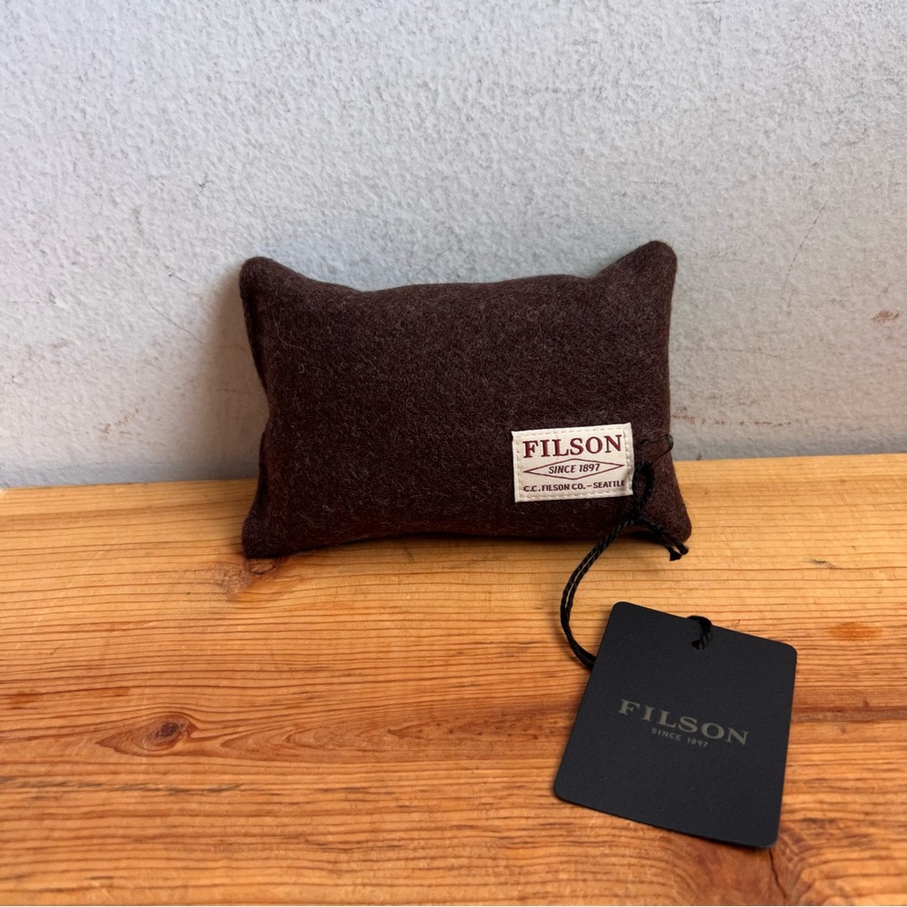Filson Mackinaw Wool Balsam Fir Mini Pillow - Picture 3 of 6